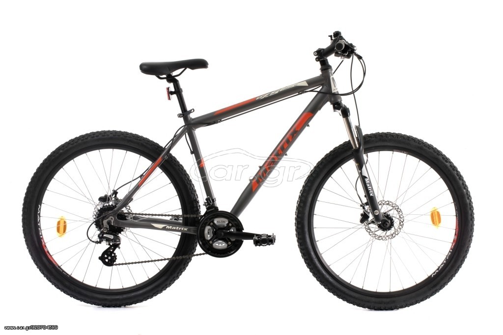 All - Mountain Matrix 2026 27.5 FOREST ALLOY DISC 48/19 ANTHRACITE MATT/ORANGE