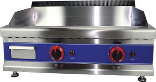 Karamco Ηλεκτρικό Πλατώ Ψησίματος Χρωμίου 80x61x34cm 6kW με Λεία Πλάκα GG-800C