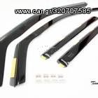 Ανεμοθραύστες για Volvo S80 (1998-2006) sedan - 4 τμχ εμπρός και πίσω 
