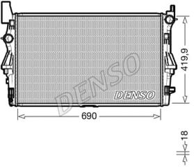 Engine Radiator (New) - ACI 43002313