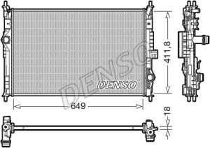 Engine Radiator (New) - 9673628780