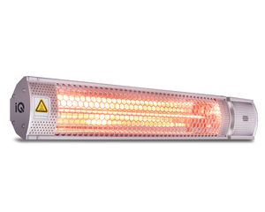 Σόμπα εξωτερικού χώρου 2000W HT-1497 silver με τηλεχειριστήριο και IP65 προστασία