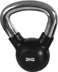 Amila Kettlebell Rubber Cover Cr Handle 2Kg (90452)