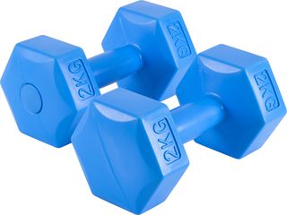 Amila Αλτήρας Εξάγωνος Plastic Series 2 Kg (Ζευγάρι) (44531)