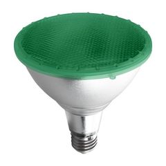 Spotlight Λαμπτήρας PAR38 LED 15W E27 Σε Πράσινο Φως - Διάφορα χρώματα