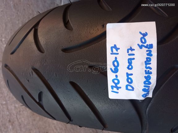 170/60R17 DOT0917 BRIDCESTONE 98%PELMA***ZAROGIANNHS***TYRES********