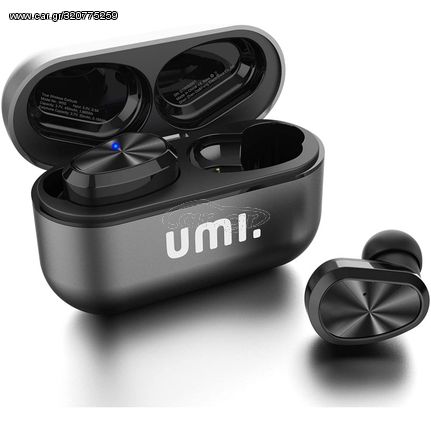Ακουστικά Umi. Essentials TWS Bluetooth 5.0 IPX7 W5s GREY
