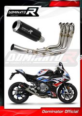 Dominator Εξάτμιση Ολόσωμη GP Black S.Steel BMW M 1000 RR 2021 - 2022 Με Σιγαστήρα