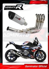 Dominator Εξάτμιση Ολόσωμη HP6 S.Steel/Carbon End BMW M 1000 RR 2021 - 2022 Με Σιγαστήρα