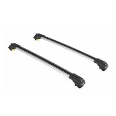 Μπάρες οροφής Turtle Air1 ασημί συμβατές με Renault Grand Scenic ΙΙΙ (Raised Rails)