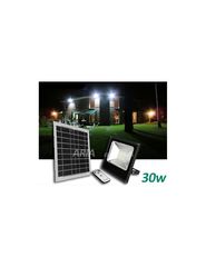 Led Προβολέας με Solar Panel 30w 198