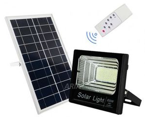 Led Προβολέας με Solar Panel 200w 438