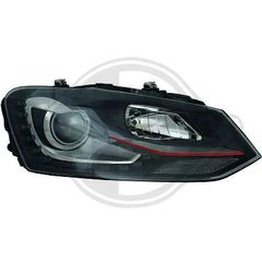 ΦΑΝΑΡΙΑ ΕΜΠΡΟΣ Headlights LED VW POLO GTI Design 10-14