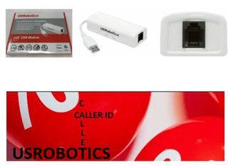 Εξωτερικό USB Fax Modem της USRobotics με Caller ID - Fax And Internet Connections 56K USB Modem