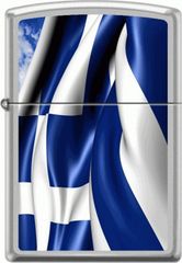 ZIPPO Αναπτήρας - 205 Greece Flag