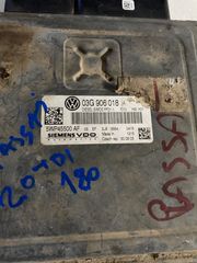 Μονάδα Ελέγχου Κινητήρα VOLKSWAGEN PASSAT 2.0 TDI SIEMENS VDO 5WP45500 AF, 5WP45500AF, 03G 906 018, 03G906018, DIESEL SIMOS PPD1.1