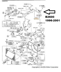 ΣΩΛΗΝΑΣ ΝΕΡΟΥ MAZDA B2600-thumb-1