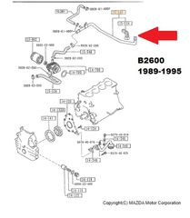 ΣΩΛΗΝΑΣ ΝΕΡΟΥ MAZDA B2600-thumb-2