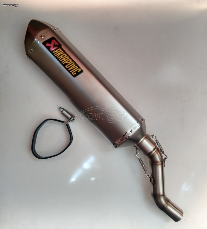Τύπου Akrapovic με σωλήνα τελικού XT 600E
