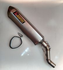 Τύπου Akrapovic με σωλήνα τελικού XT 600E