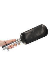 Dual Padded Paddle With Steel Handle - Black
