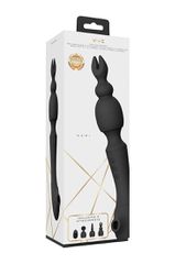 Nami - Pulse Wave and Vibrating Wand - Black-thumb-3