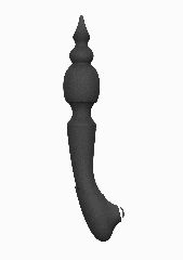 Nami - Pulse Wave and Vibrating Wand - Black