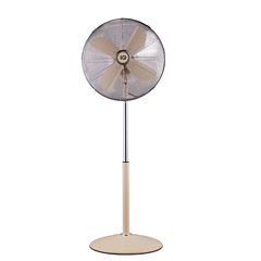 Ανεμιστήρας ορθοστάτης 40εκ 60W με μεταλλικό κορμό σε cream χρώμα MSF-402