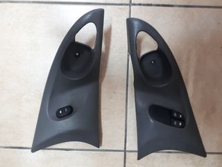 FORD FOCUS 2002-2004  ΣΕΤ ΔΙΑΚΟΠΤΕΣ ΠΑΡΑΘΥΡΩΝ ΜΕ ΠΛΑΣΤΙΚΑ