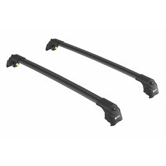 Μπάρες οροφής αλουμινίου Turtle Air2 μαύρες 86-94cm (Closed Rails)