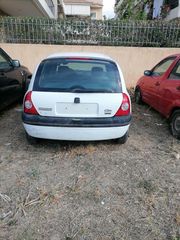 Renault Clio 2001 CLIO 1200 1 ΛΕΥΚΟ ΚΑΙ 1 ΜΑΥΡΟ-thumb-1