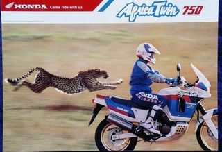 HONDA XRV 750 RD04 1990-1992 ΟΥΡΕΣ ΓΝΗΣΙΕΣ - 