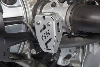 Προστατευτικό ποτενσιομέτρου BMW R1200GS/Adv. '04-'12 ασημί 