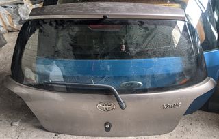 ΤΖΑΜΟΠΟΡΤΑ-ΠΟΡΤΑ ΠΟΡΤ ΜΠΑΓΚΑΖ-ΚΑΠΟ ΠΙΣΩ TOYOTA YARIS 1 1999-2005 ΑΣΗΜΟ-ΧΡΥΣΑΦΙ (ΛΕΙΠΕΙ ΜΟΤΕΡ ΥΑΛΟΚΑΘΑΡΙΣΤΗΡΑ)