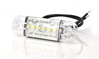 Led Πλευρικό Φως 5 smd της WAS - 1224V - Λευκό - 1 τμχ