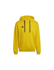 Adidas Entrada 22 Ανδρικό Φούτερ με Κουκούλα και Τσέπες Κίτρινο HI2140