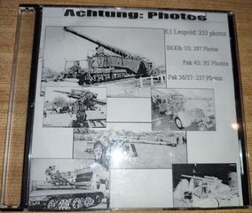 CD με 882 φωτογραφιες διαφορων γερμανικων οπλων Β' Π.Π.
