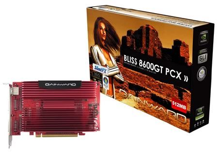 GAINWARD GeForce 8600 GT 512MB DDR3