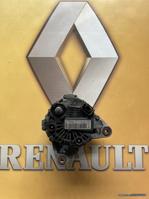 ΔΥΝΑΜΟ 90A 14V RENAULT CLIO 1200cc 2009 - 2020 Κωδ. " 8200654541 - 8200654541A - 8200654541B "