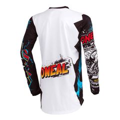 Oneal Element Junior Villain MX Jersey White-thumb-1
