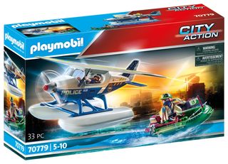 PLAYMOBIL ΑΣΤΥΝΟΜΙΑ : Καταδίωξη λαθρέμπορου από αστυνομικό υδροπλάνο #70779