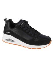 Skechers Uno Solid Air Γυναικεία Flatforms Sneakers Μαύρα 155132-BLK