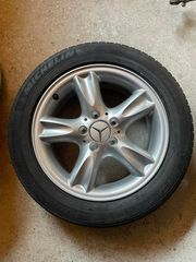 MERCEDES CLK SLK ΖΑΝΤΟΛΑΣΤΙΧΑ AΣΥΜΜΕΤΡΑ 205/55R16 & 225/50R16