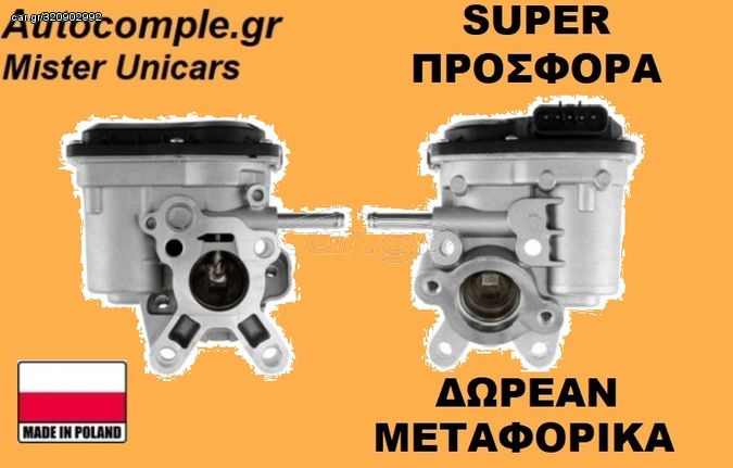 Βαλβίδα AGR NISSAN D22 NAVARA 2.5 dCI 2001 - 2010