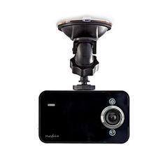 NEDIS DCAM06BK Dash Cam 720p@30fps 3.0 MPixel 2.4" LCD Motion detection Black 233-2020