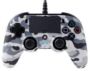 Gaming Controller Nacon Wired Compact Camo Grey (PS4)