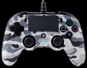 Gaming Controller Nacon Wired Compact Camo Grey (PS4)