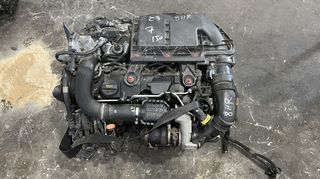 Κινητήρας PSA turbodiesel, 8HR (DV4C) 1.4lt 70PS, από Citroen C3 '09-'16 για Peugeot 208 '12-'15, Peugeot 2008 '13-'15, Peugeot 206+ - 207 '06-'13, 150.000km