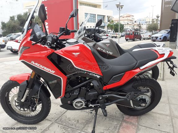 Moto Morini '24 X CAPE 650 ΠΡΟΣΦΟΡΑ !!! ΚΟΚΚΙΝΟ