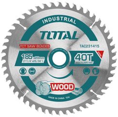 Δίσκος κοπής ξύλου διαμέτρου Φ-185mm 40Τ TAC231415 TOTAL